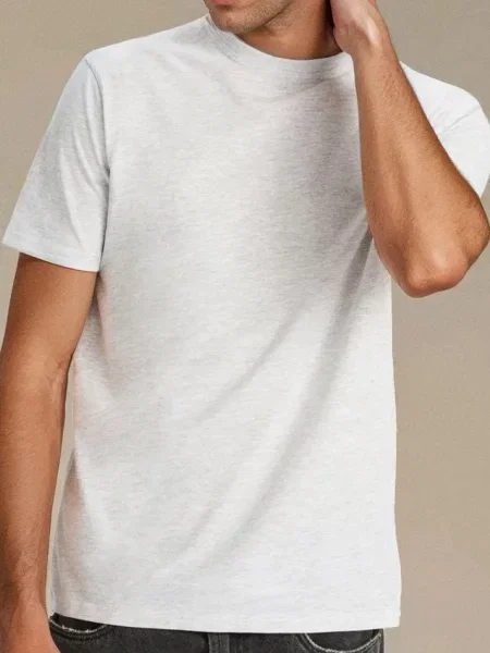 Sinsay Tričko s krátkým rukávem šedá