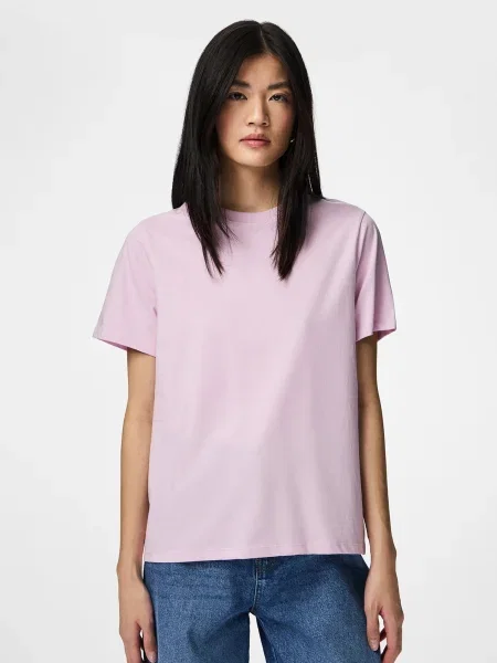 PIECES Tricou PCRia mov liliachiu