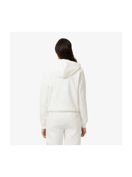 Lacoste Mikina Écru biela