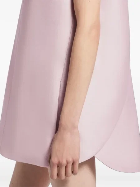 Rochie mini Balenciaga fără mâneci roz