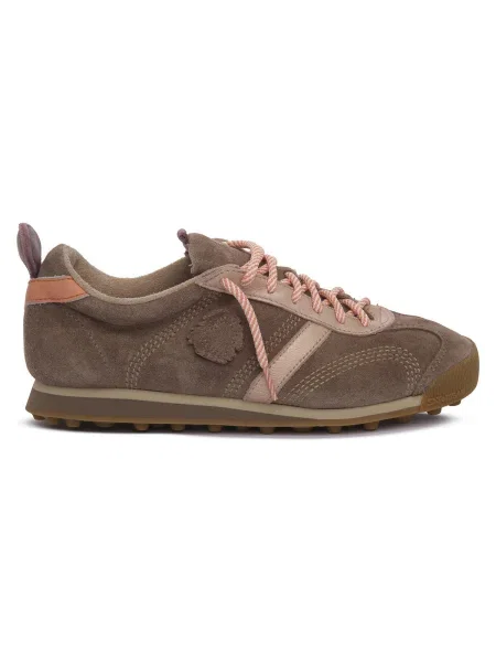 Pantofi Satorisan din piele de căprioară maro