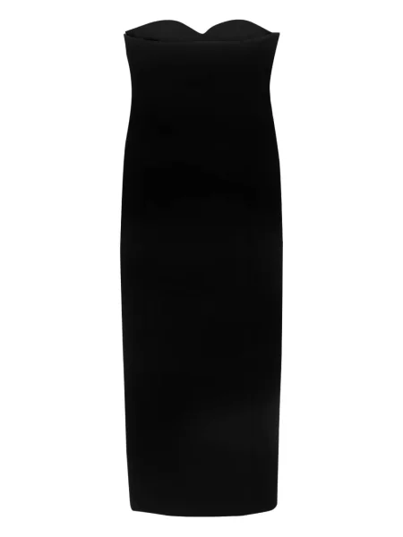 Rochie midi Khaite până la genunchi de costum negru