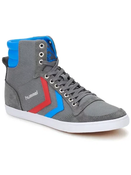 Pantofi Hummel din canvas gri