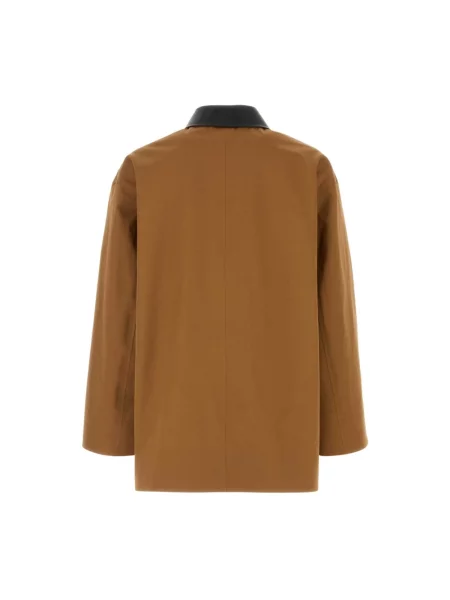 Kurtka Jil Sander brązowa