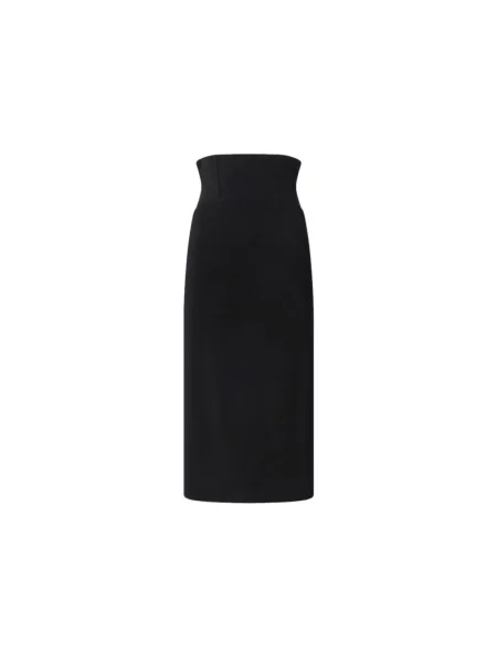 Spódnica Weekend Max Mara wełniana czarna