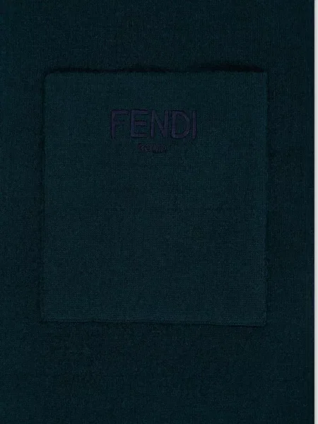 Szal dziecięca Fendi zielona