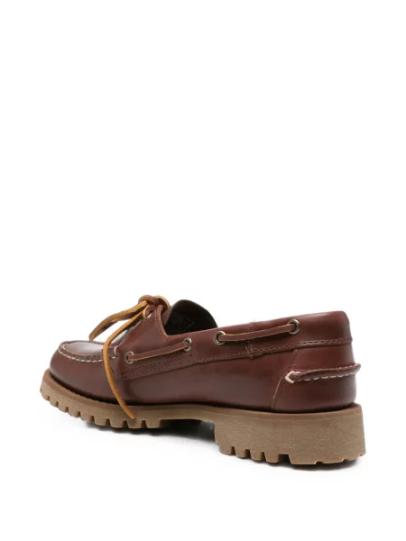 Лоуфъри Sebago с връзки с дантела кафяво