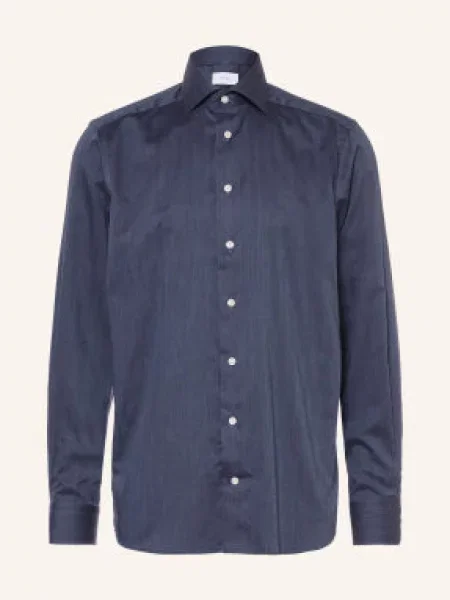 Eton Košile Contemporary Fit černošedá