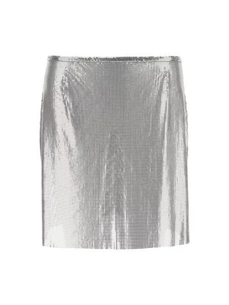 Spódnica Paco Rabanne szara