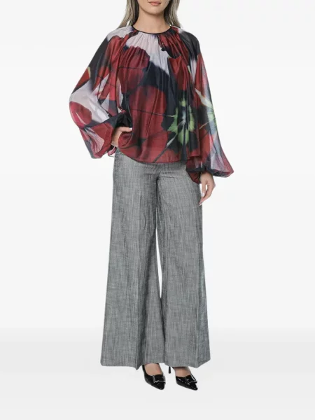 Pantaloni palazzo Ted Baker negru