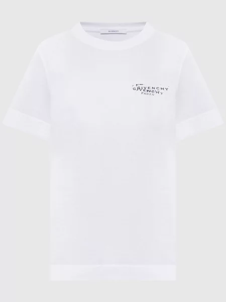 Футболка з логотипом логотипа Givenchy біла