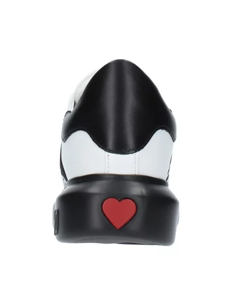 Sneakersy Love Moschino skórzane białe