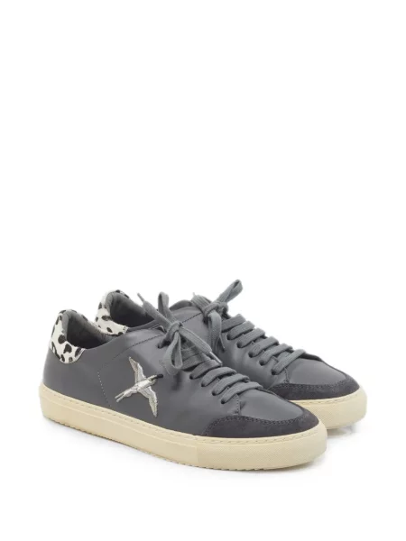 Sneakerși Axel Arigato din piele gri