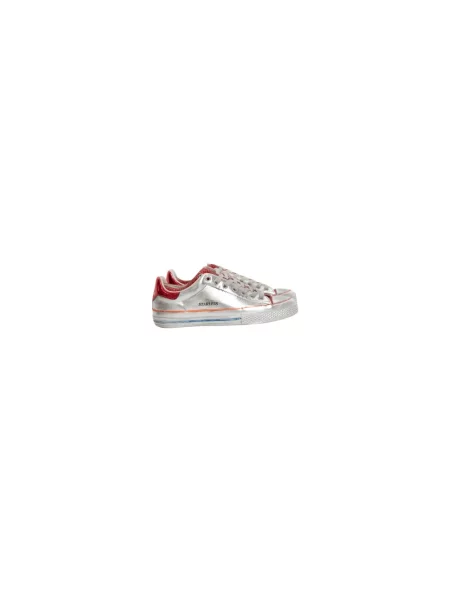Sneakersy Hidnander skórzane szare