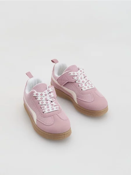 Кеды Reserved розовые