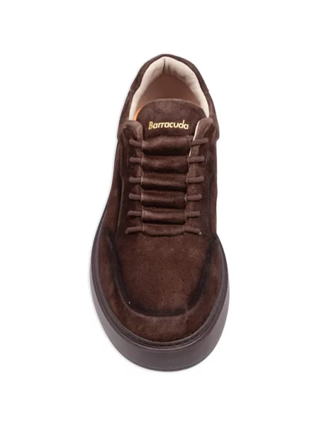 Szarvasbőr sneaker Barracuda barna