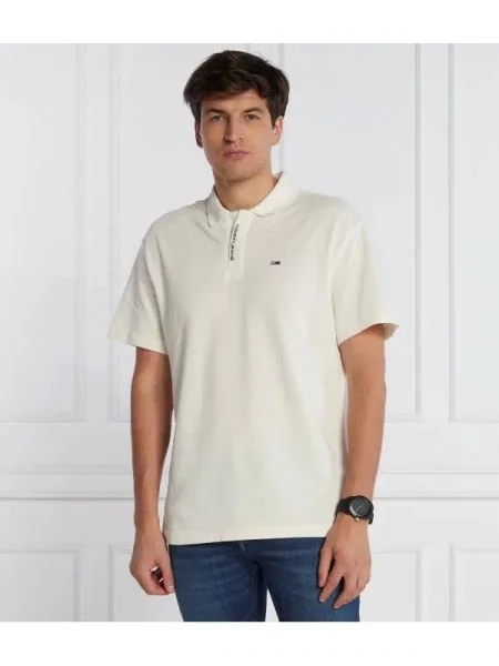 Tommy Jeans Tenisz póló BRANDED PLACKET | Relaxed fit