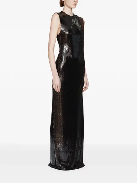 Rochie Christopher Esber cu paiete de costum negru