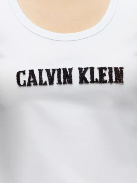 Calvin Klein Jeans Tričko čierna biela