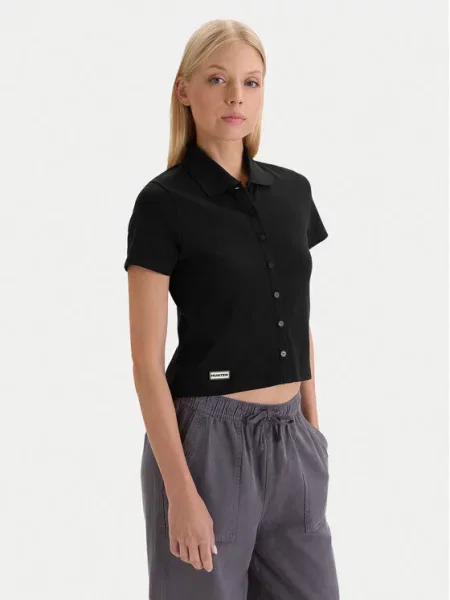 Hunter Polo majica črna