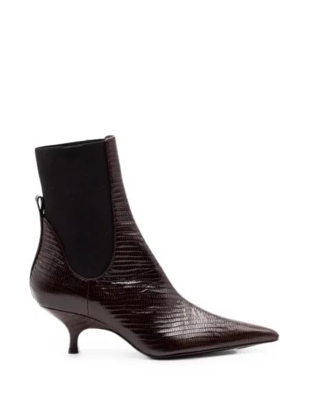 Botine chelsea Giaborghini maro