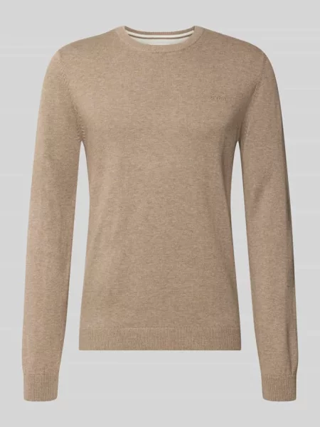 Sweter w kroju regular fit z czystej bawełny S.oliver Red Label