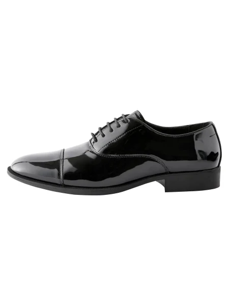 Next Pantofi cu șireturi negru