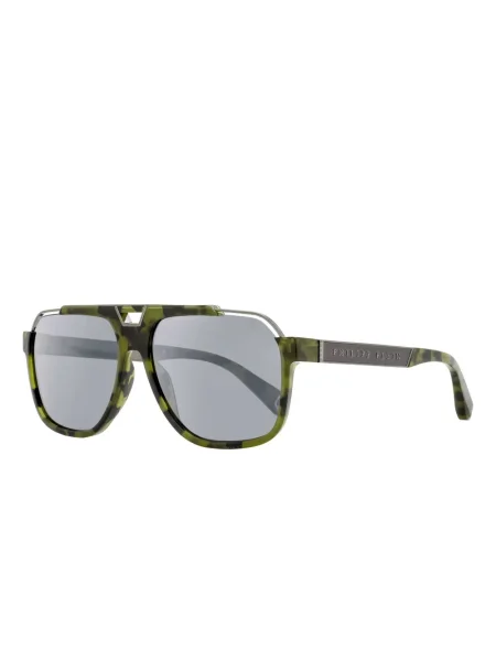 Ochelari de soare Philipp Plein verde