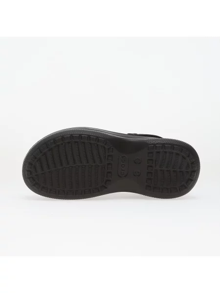 Klasične natikače Crocs s platformom crna
