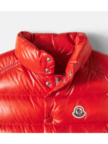 Pūkinė liemenė Moncler Enfant oranžinė