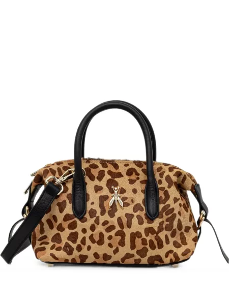 Geantă Patrizia Pepe cu imagine cu model leopard