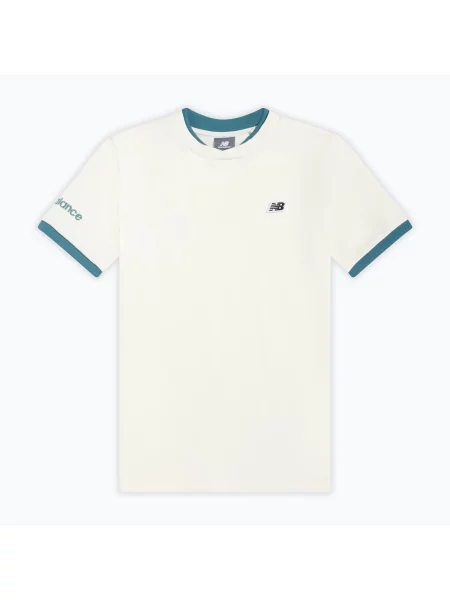 Gyerek póló New Balance Premium Sport Polo sea salt. Méret: cm bézs
