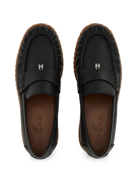 Pantofi loafer Hogan negru