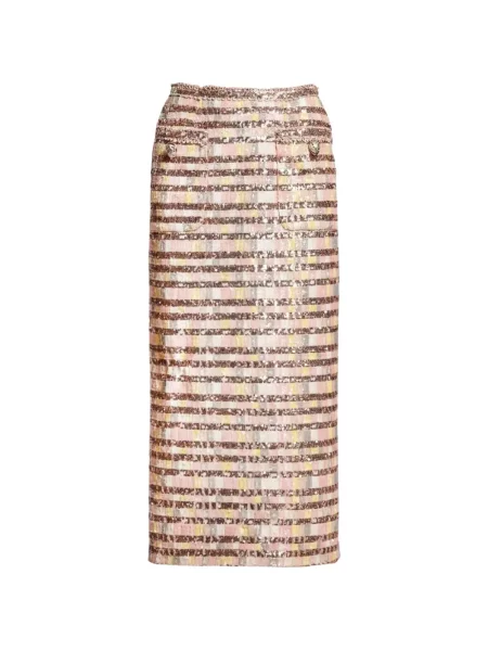 Fustă midi Elie Saab cu paiete