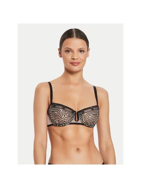 Chantelle Balkonet nedrček Vibrate črna