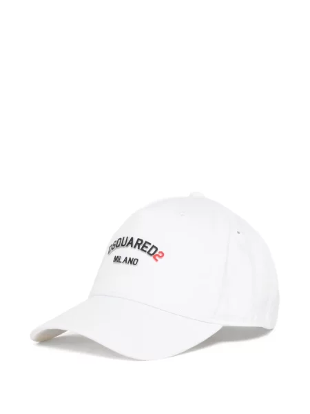 Czapka z daszkiem dziecięca Dsquared2 biała