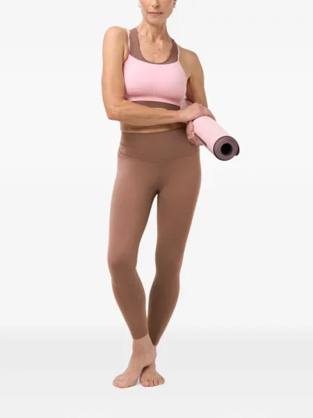 Leggings Sweaty Betty cu volane maro