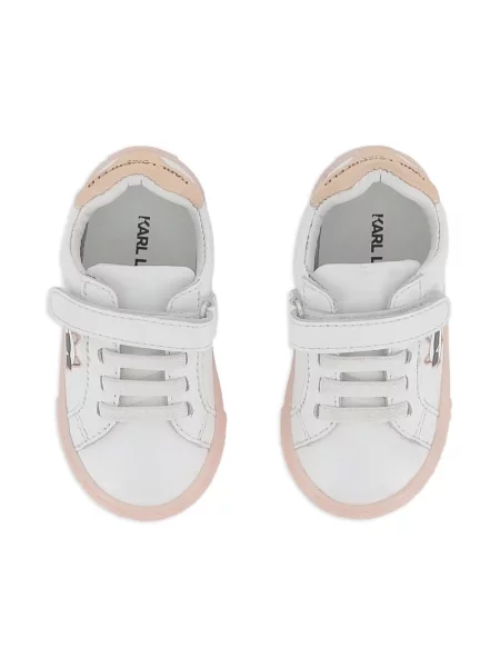 Sneakersy dziecięce Karl Lagerfeld białe