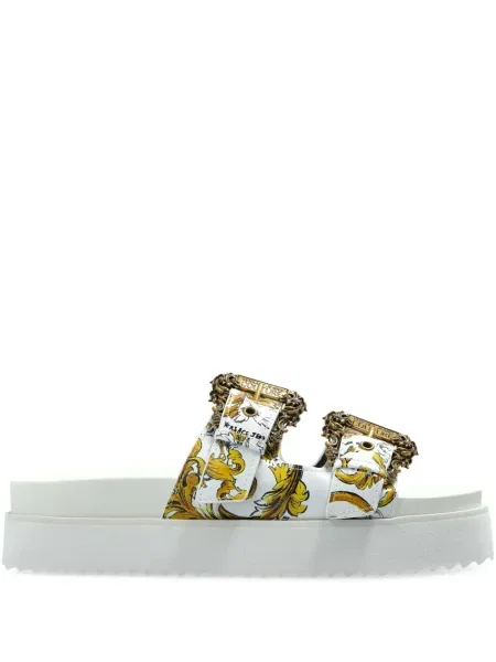 Papuci Versace Jeans Couture alb