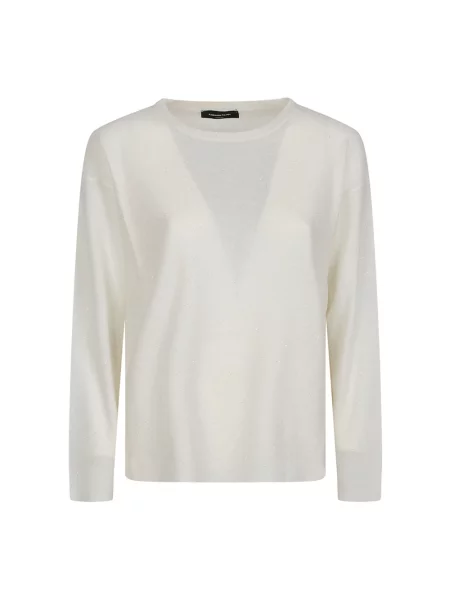Sweter Fabiana Filippi biały