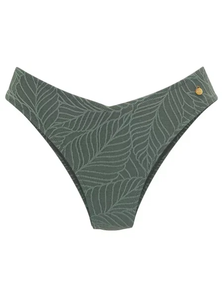 LASCANA Slip costum de baie oliv / pastel verde