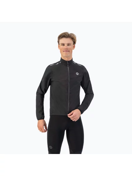 Мъжко яке за колоездене Rogelli черно