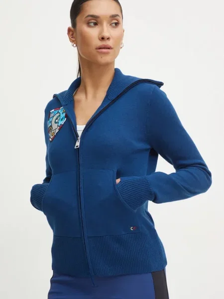 Rossignol cardigan Galina x JCC femei marin light albastru