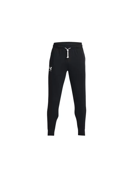 Froté kalhoty jogger Under Armour černé