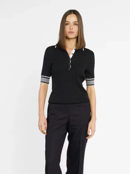 Поло Arber бавовна/акрил чорний