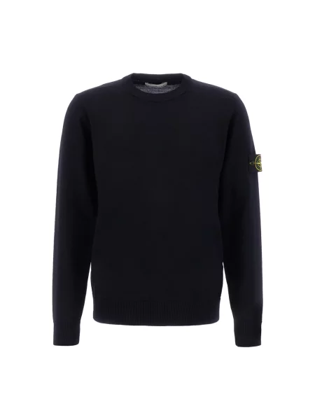 Sweter Stone Island z kamieniami niebieski