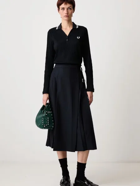Fred Perry лонгслів з бавовною