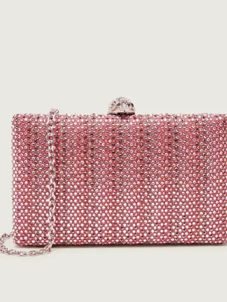 Rucsac Kurt Geiger de cristal roz