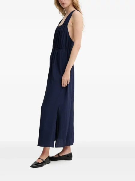 Rochie maxi Sessun de costum albastru