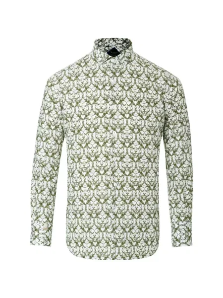 Košile Billionaire s potiskem bílá